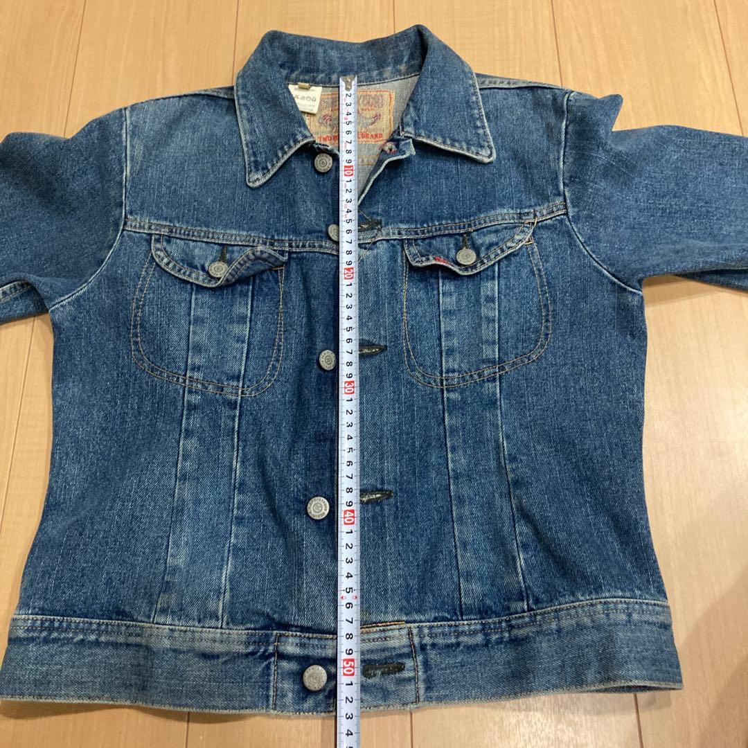 noopy5490 45rpm デニムジャケット　R刺繍　サイズ3