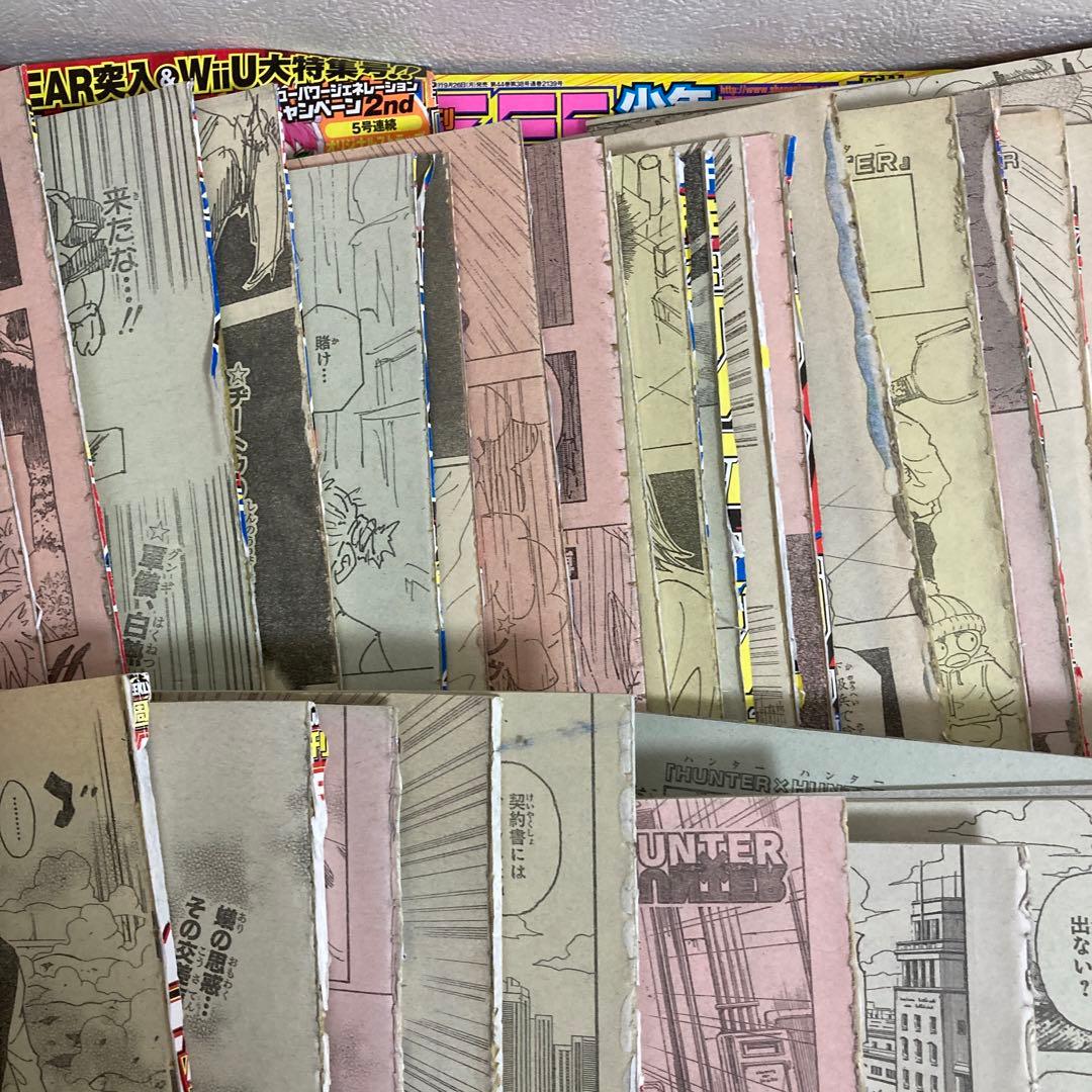 週刊少年ジャンプ　HUNTER×HUNTER　切り抜き