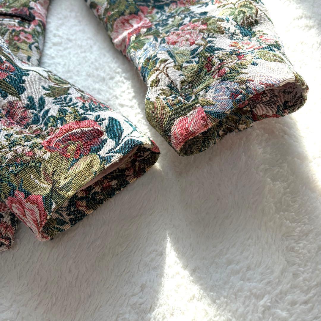 sister jane 花柄ジャガードジャケット ゴブラン