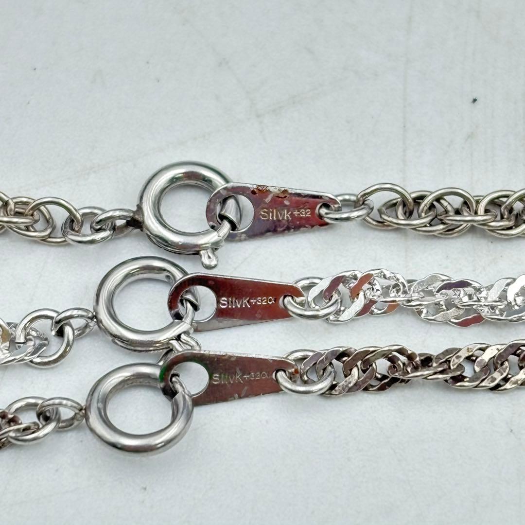 シルバー ゴールド ネックレス まとめ売り アクセK18 1026-S7241t