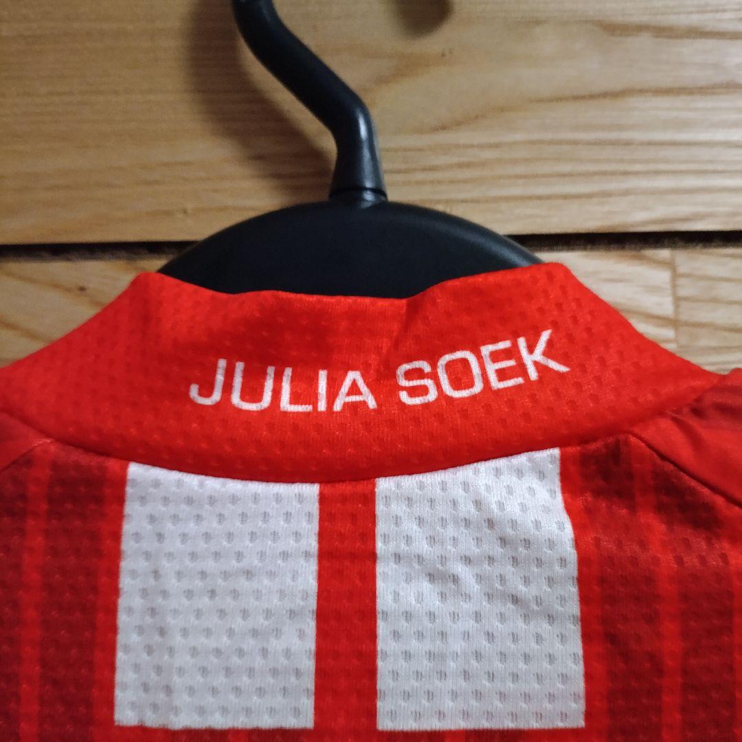 レディース支給品　sunweb　サイクルジャージ　女性用　半袖　サンウェブ