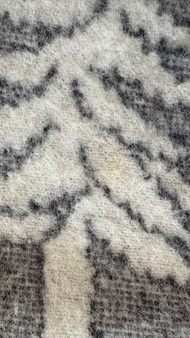 【あっこ】KLIPPAN×mina perhonen ウール ブランケット