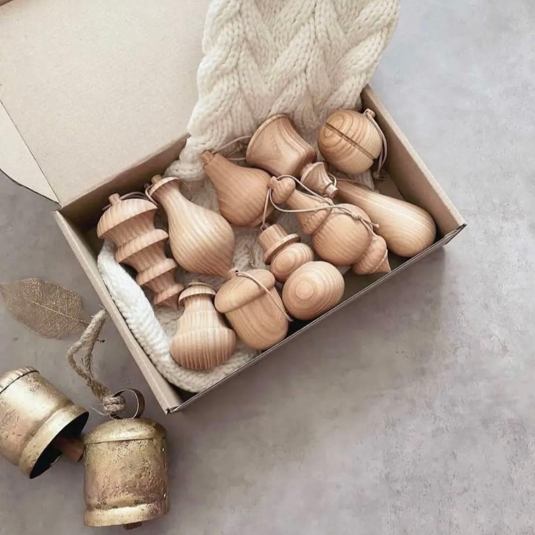 lemi toys 木製オーナメント 10点セット