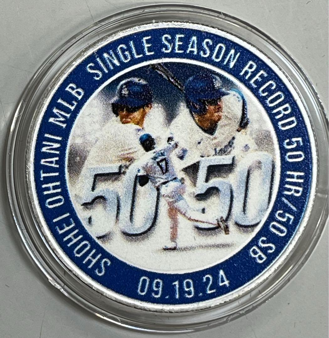 大谷選手ドジャース 50-50 達成記念 MLB公式3606/5000個完売品