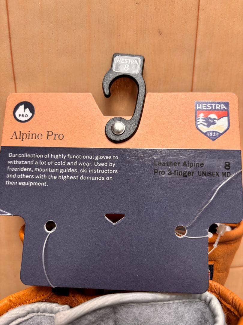 武*浩様 ヘストラ アルパインプロ 3フィンガー