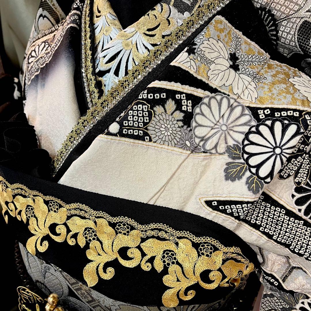 ◾️振袖フルセット■豪華絞り刺繍■熨斗■古典■成人式振り袖■振袖一式