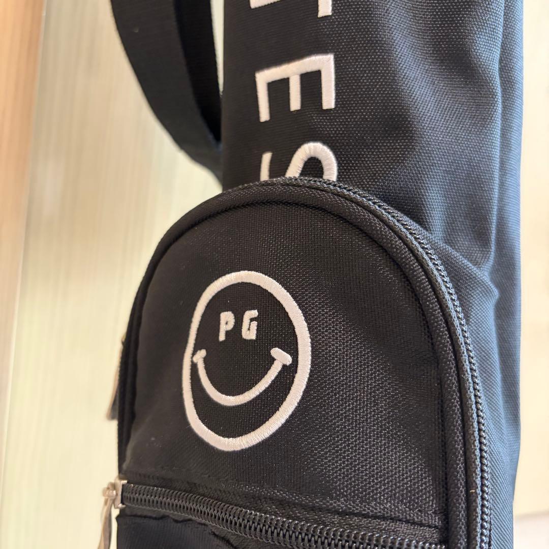 PEARLY GATES スタンドバッグ ブラック