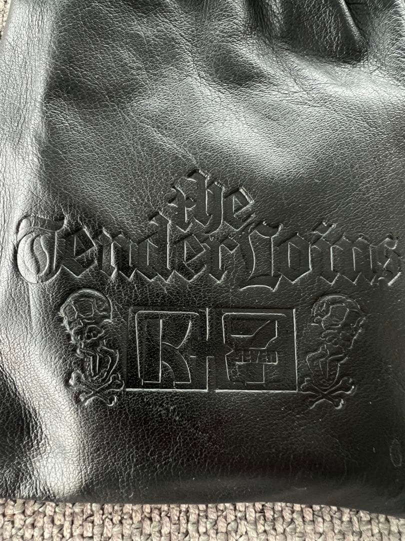 希少 初期TENDERLOIN × PORTER K7ロゴレザーポーチ ブラック