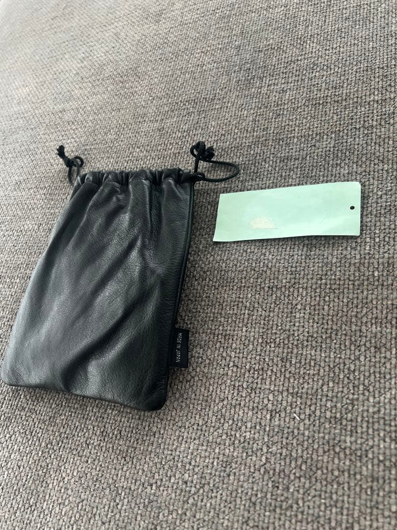 希少 初期TENDERLOIN × PORTER K7ロゴレザーポーチ ブラック