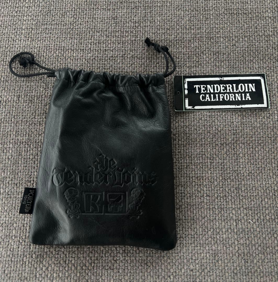 希少 初期TENDERLOIN × PORTER K7ロゴレザーポーチ ブラック