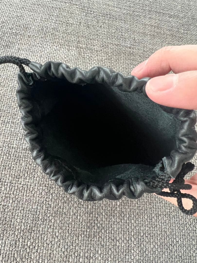 希少 初期TENDERLOIN × PORTER K7ロゴレザーポーチ ブラック