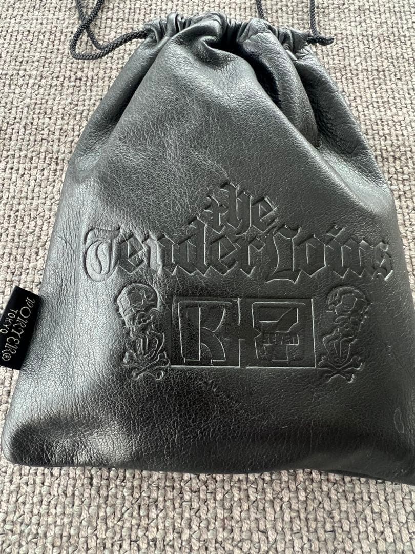 希少 初期TENDERLOIN × PORTER K7ロゴレザーポーチ ブラック