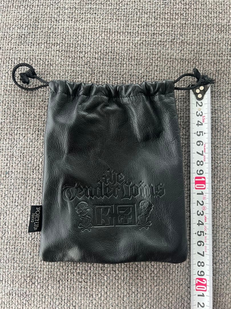 希少 初期TENDERLOIN × PORTER K7ロゴレザーポーチ ブラック