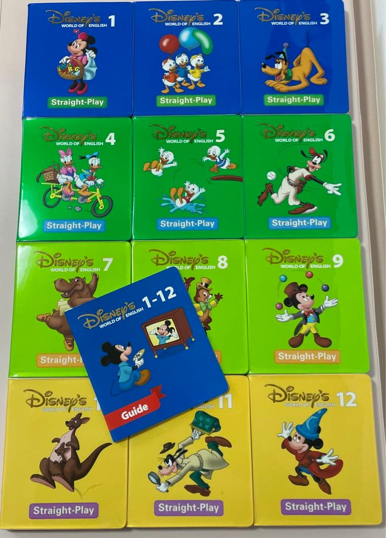 DWE ストレートプレイ　DVD1〜12巻セット