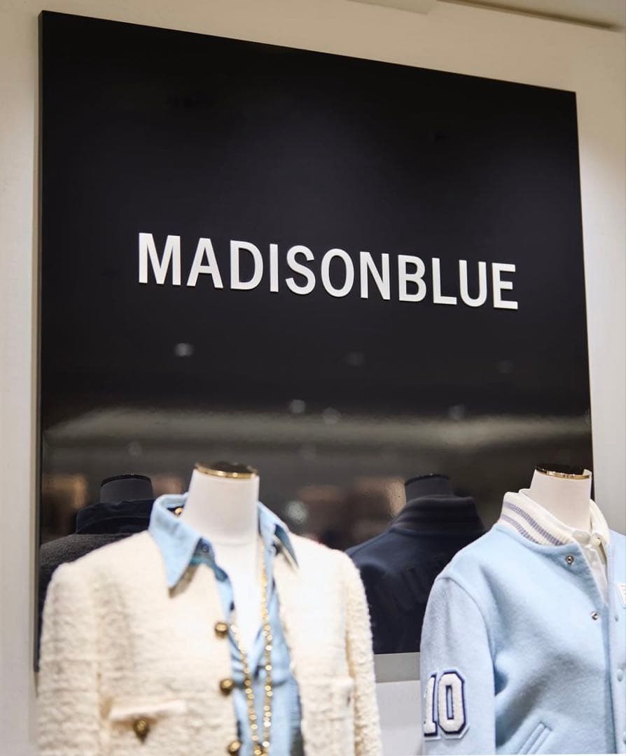 MADISONBLUE ツイード ノーカラー　ジャケット