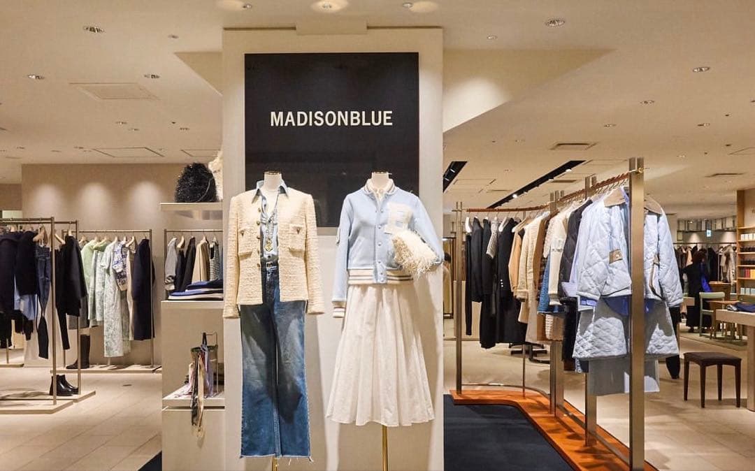 MADISONBLUE ツイード ノーカラー　ジャケット