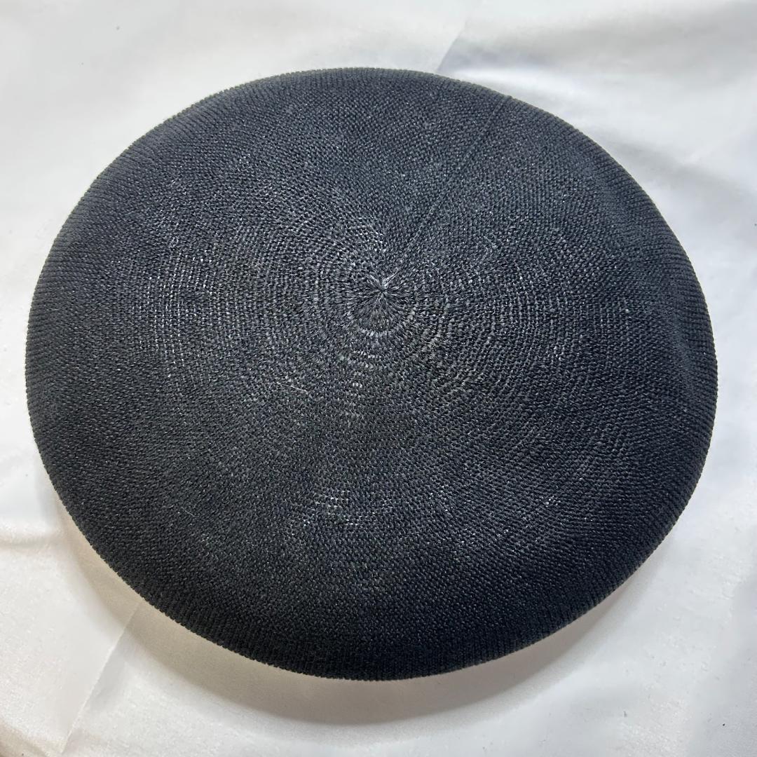 ヒ*ル様 GDC CA4LA Linen Beret ブラック 　ベレー帽　キム