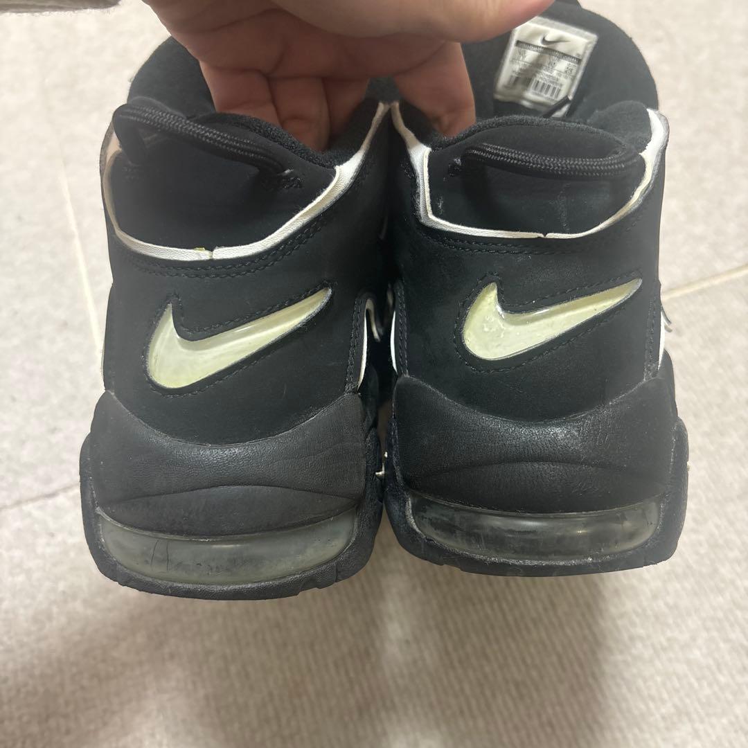 NIKE AIR MORE UPTEMPO エアモアアップテンポ 黒 25cm