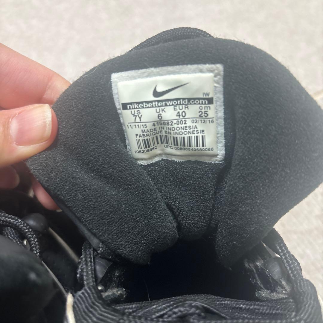 NIKE AIR MORE UPTEMPO エアモアアップテンポ 黒 25cm