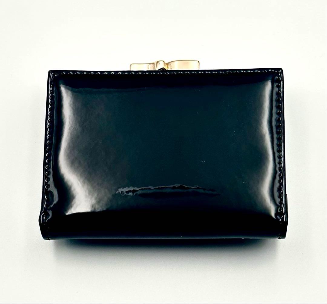 【新品✦人気】Vivienne Westwood 三つ折り財布 ブラック/黒