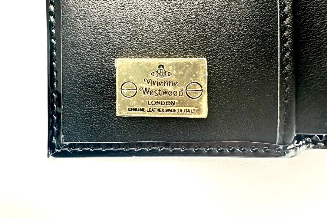 【新品✦人気】Vivienne Westwood 三つ折り財布 ブラック/黒