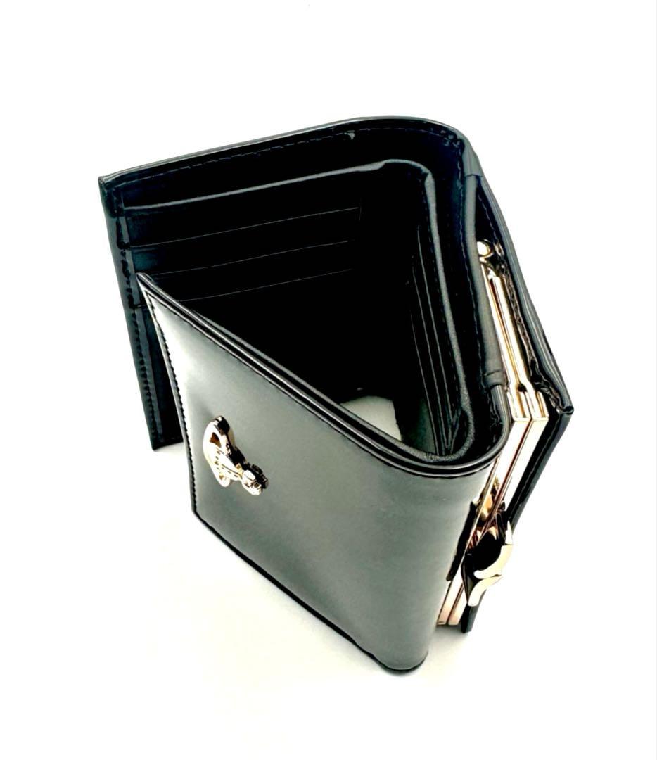 【新品✦人気】Vivienne Westwood 三つ折り財布 ブラック/黒