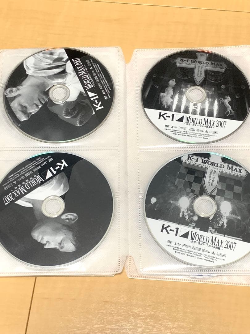 K-1 WORLD MAX DVD 20枚セット
