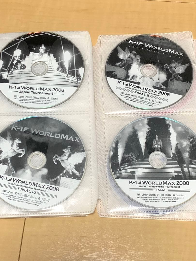 K-1 WORLD MAX DVD 20枚セット