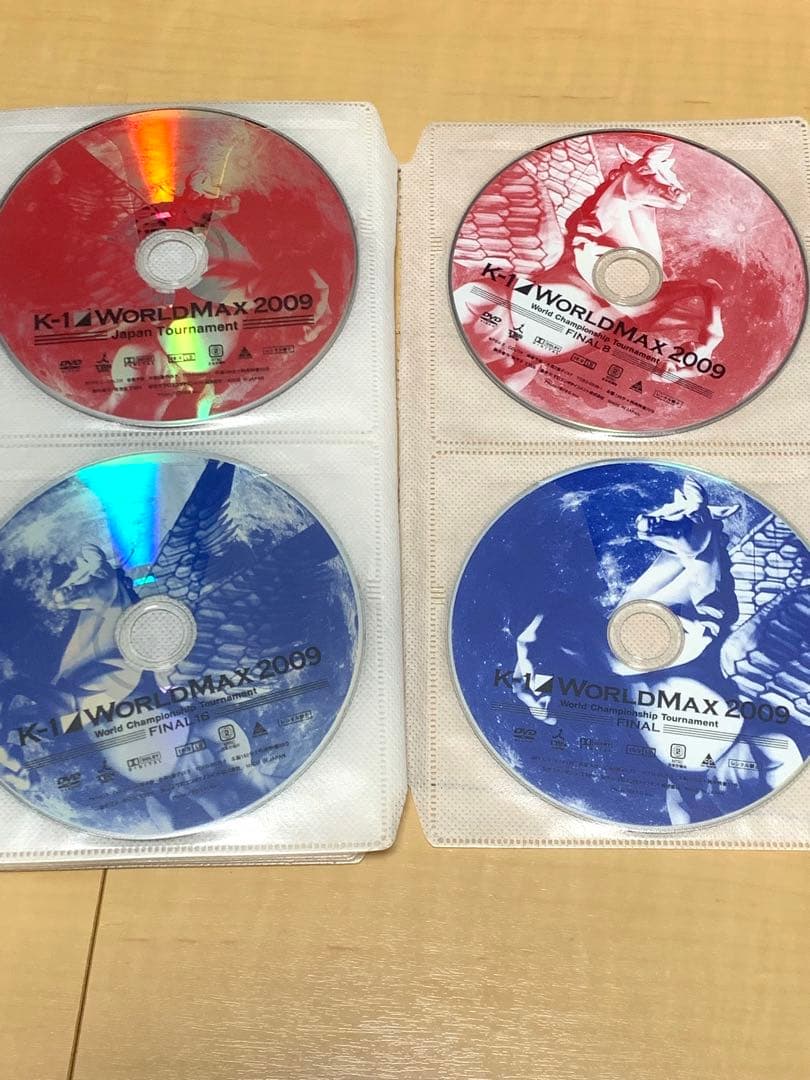 K-1 WORLD MAX DVD 20枚セット