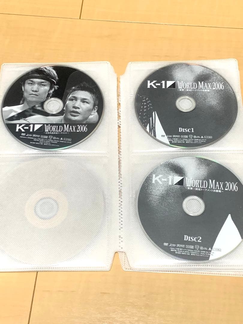 K-1 WORLD MAX DVD 20枚セット