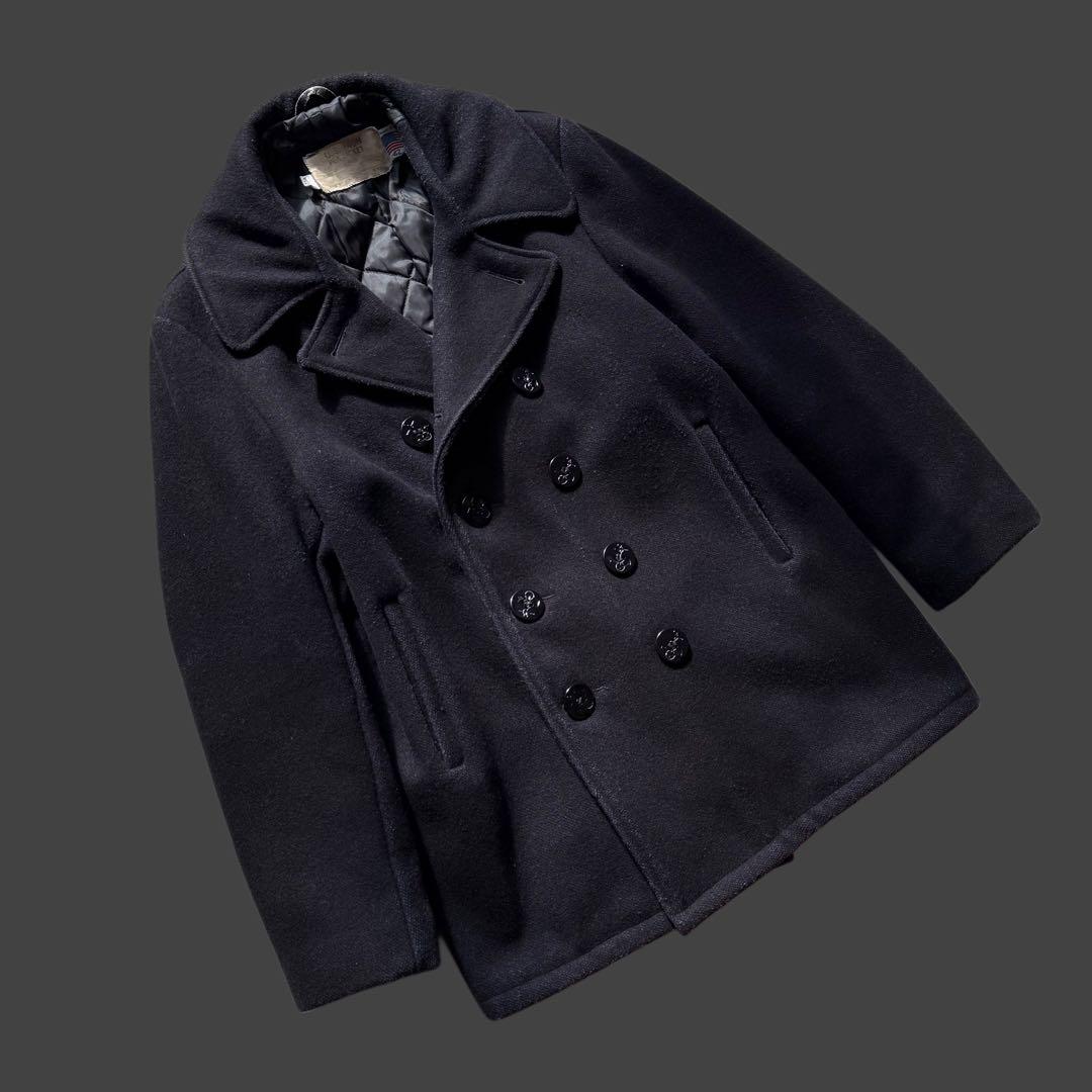 90s USA製 MFG SCHOTT U.S. 740N Pea Jacket