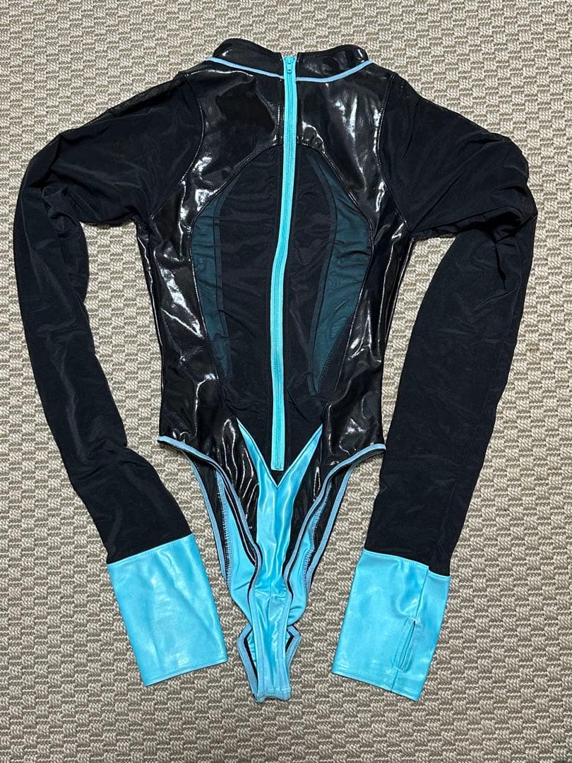 専用出品　SGSxSHEER ロングスリーブスピンラインボディスーツ　M