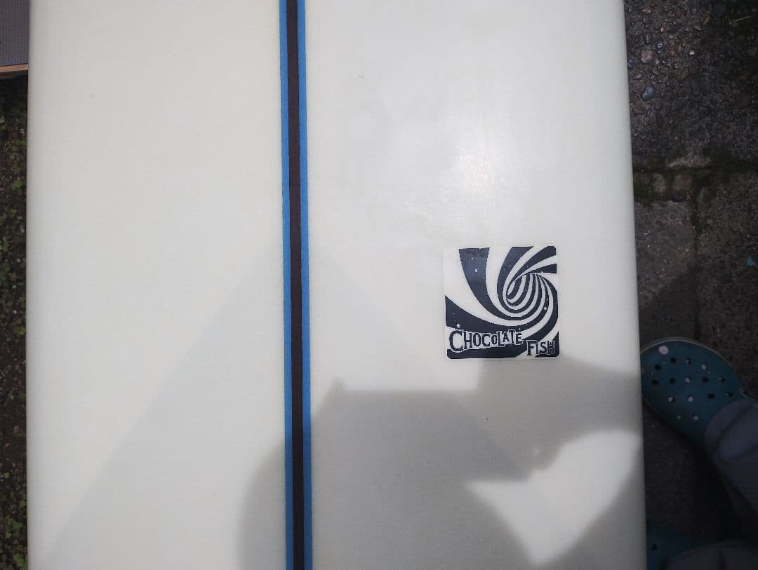 10ft CHOCOLATE FISH ホワイトロングボード