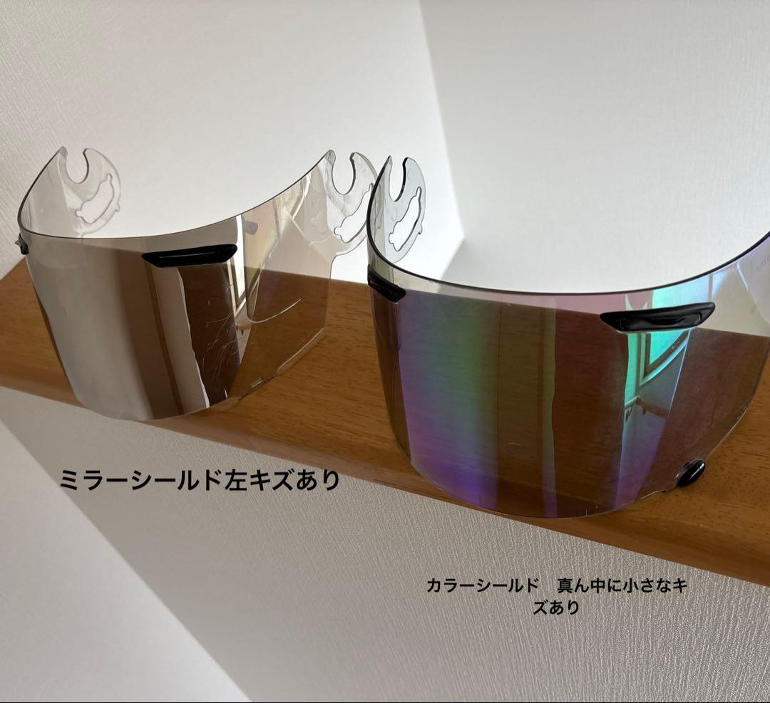 アライ⭐︎Quantum-Jフルフェイスヘルメット　➕シールド2つ