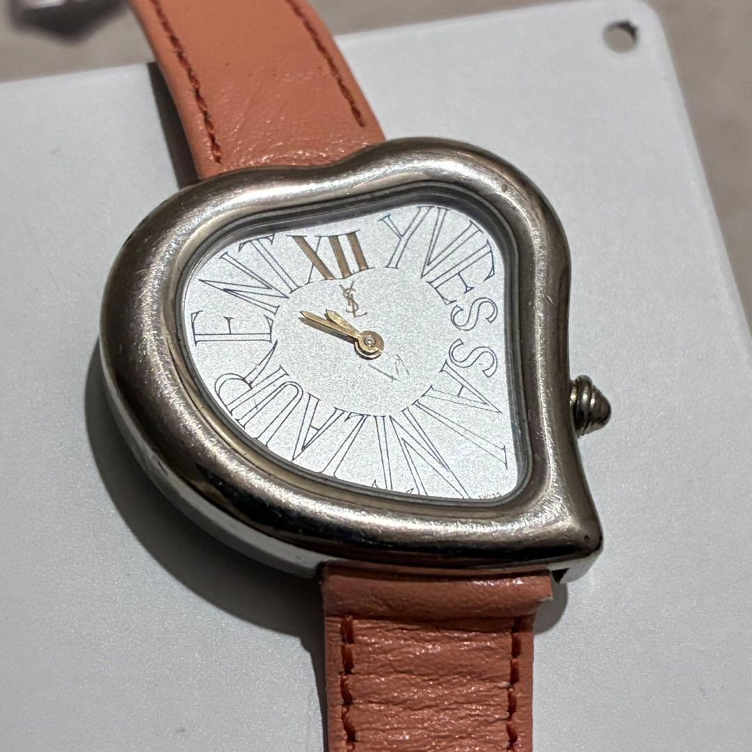 イヴ・サンローラン ハート 04F ハート型 腕時計 レディース時計