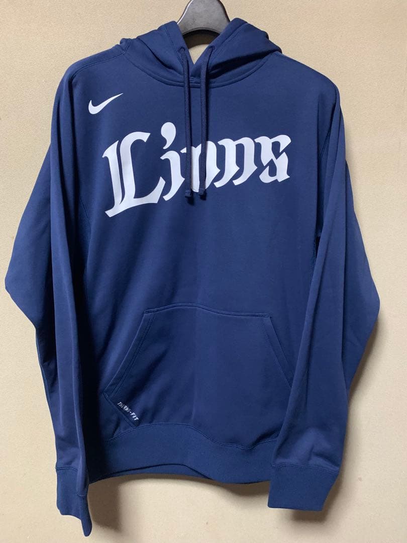 【希少】NIKE 埼玉西武ライオンズ 選手着用モデル パーカー Lサイズ