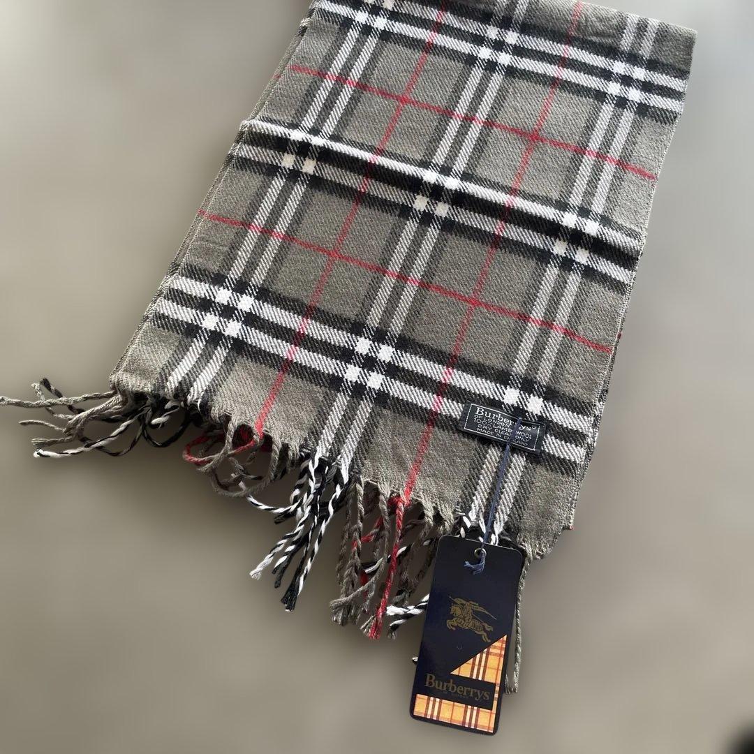 タイムセール　Burberry’s ノバチェック マフラー 英国製