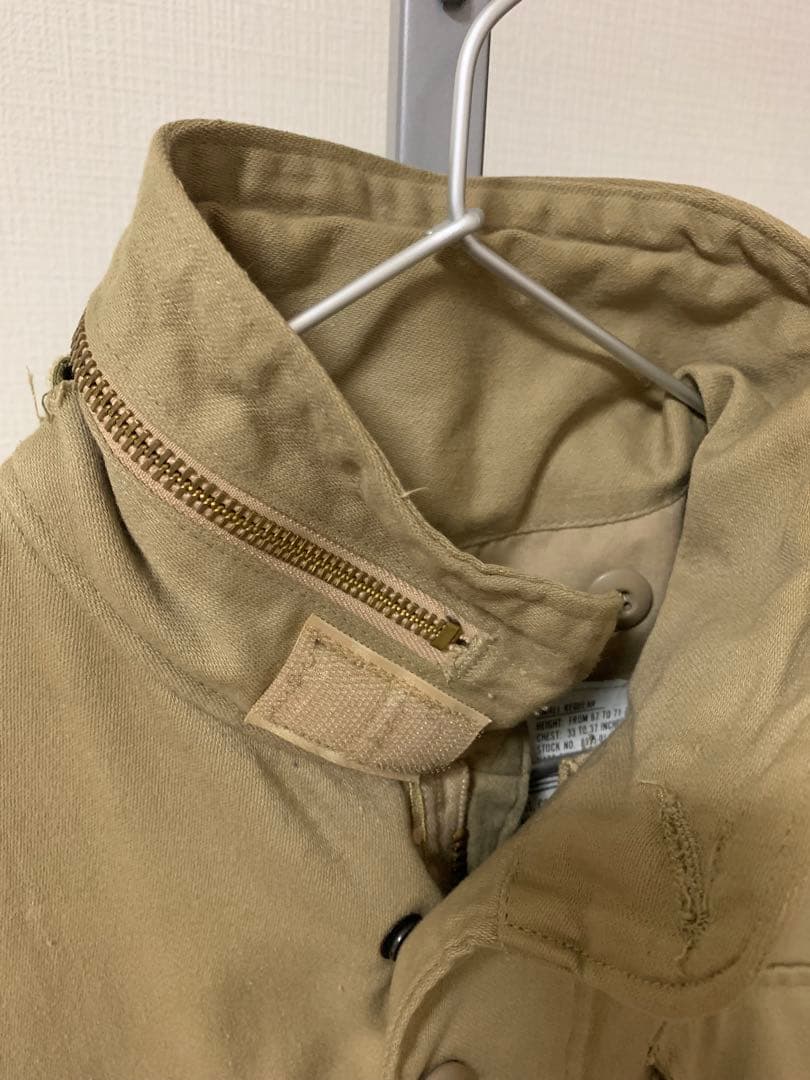 ALPHA M-65 フィールドジャケット ベージュ