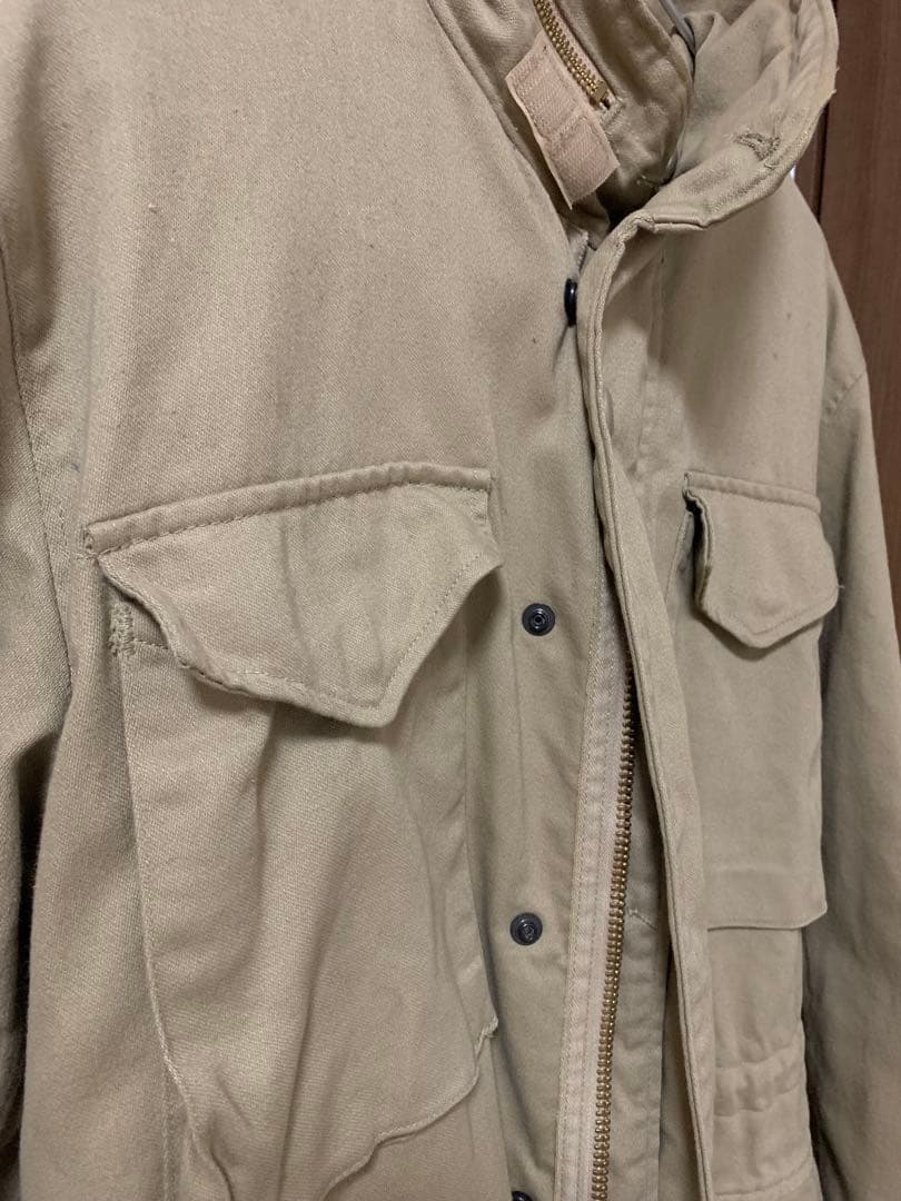 ALPHA M-65 フィールドジャケット ベージュ