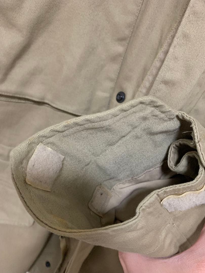 ALPHA M-65 フィールドジャケット ベージュ