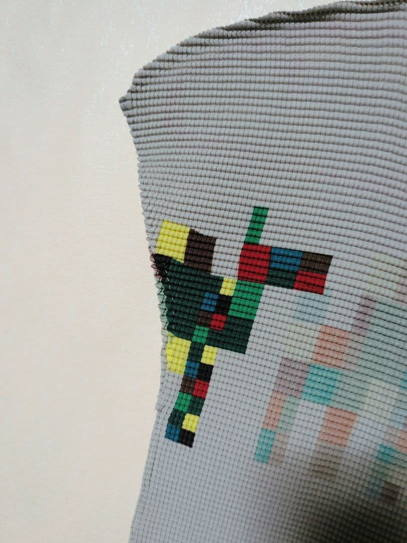 me issey miyake イッセイミヤケ ハイネック 半袖 ノースリーブ