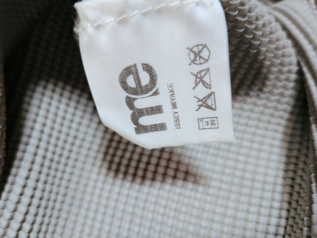 me issey miyake イッセイミヤケ ハイネック 半袖 ノースリーブ