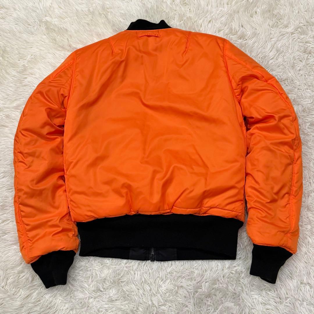 1891　アルファインダストリーズ　MA-1フライトジャケット　Lサイズ　黒