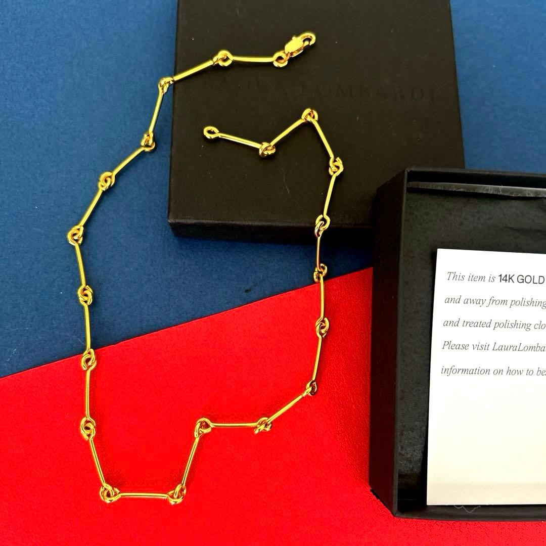 Laura Lombardi ローラロンバルディ　ネックレス　14Kゴールド