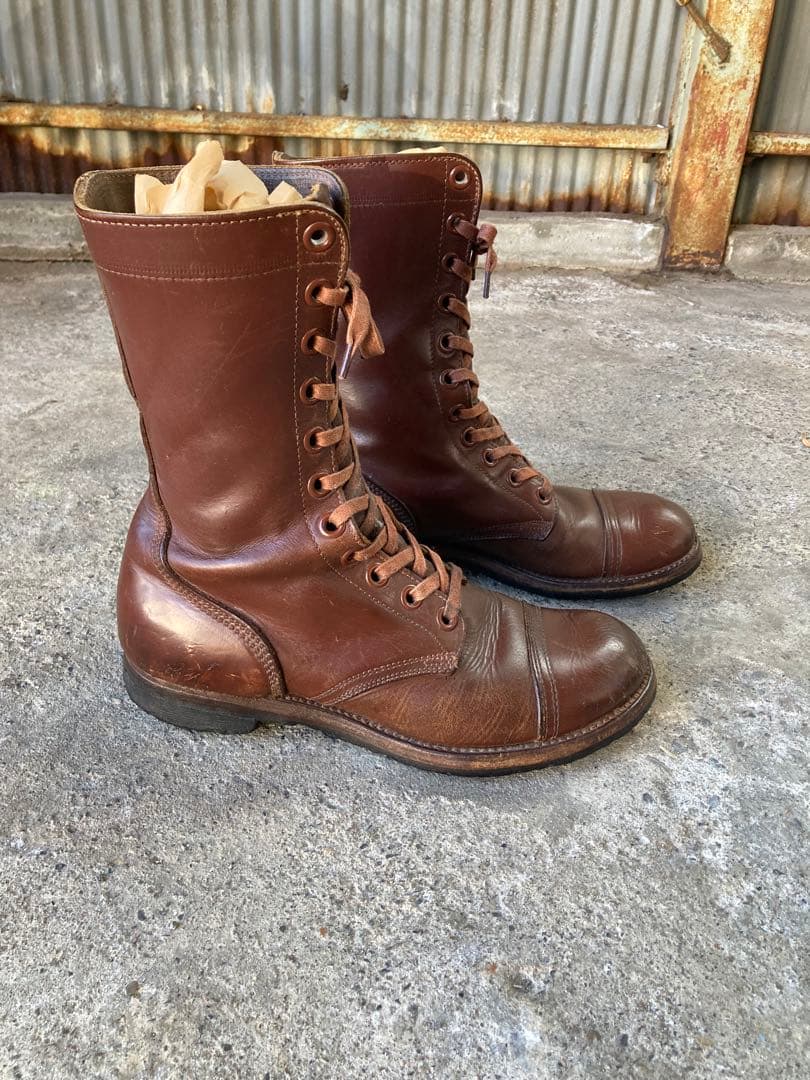 50s US ARMY 米軍 コンバットブーツ ジャンプ M1948