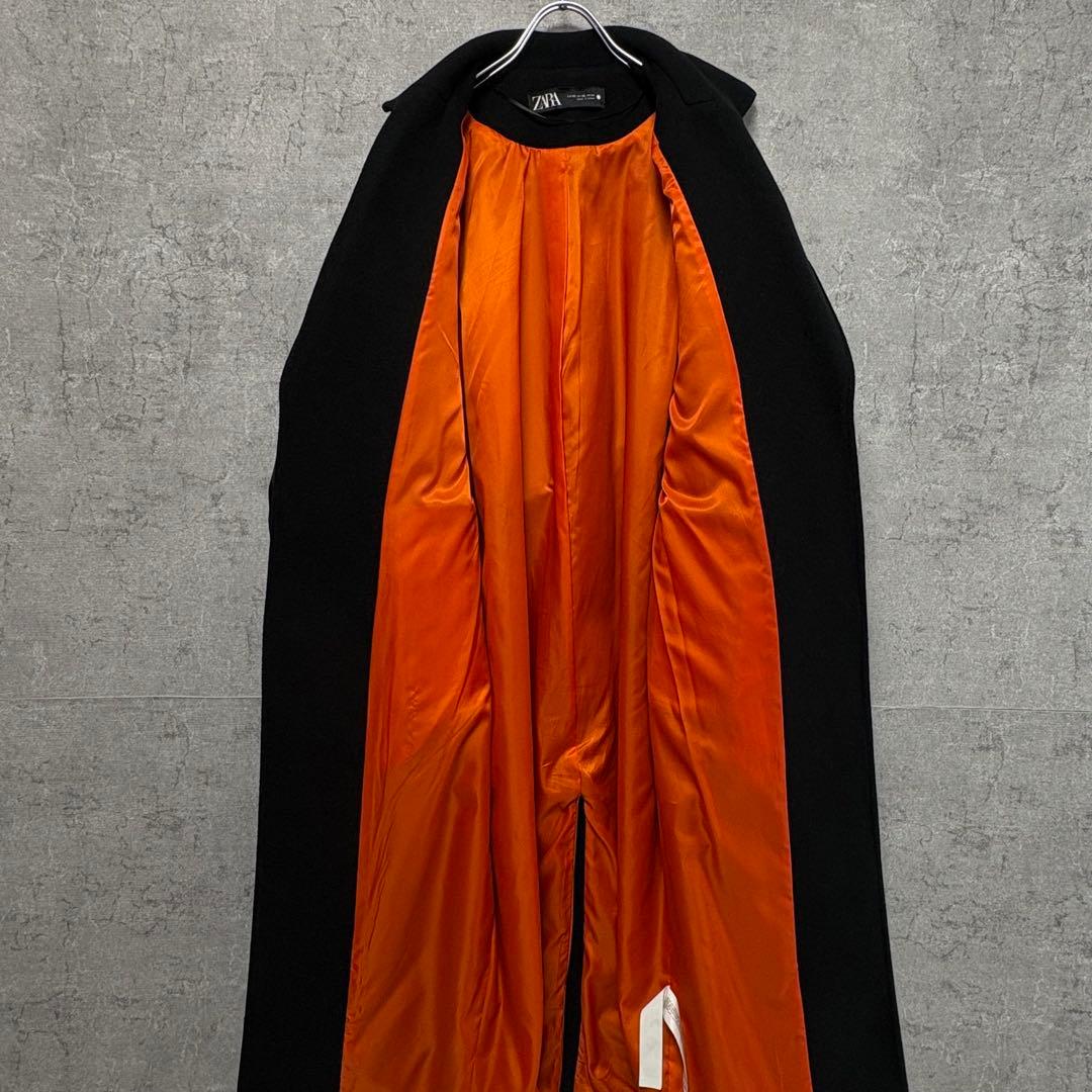 ZARA MA-1切替 マッチングボンバーコート 黒 XS オーバーサイズ