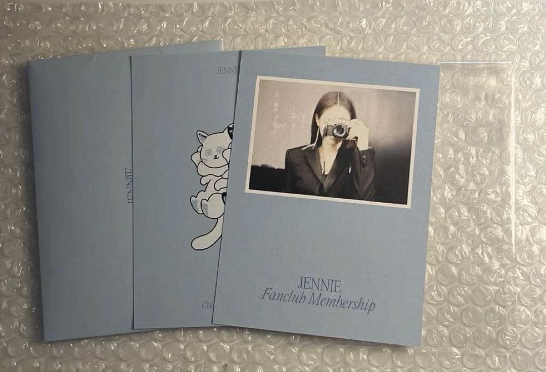 ジェニ　Jennie blackpinkファンクラブ メンバーシップキット