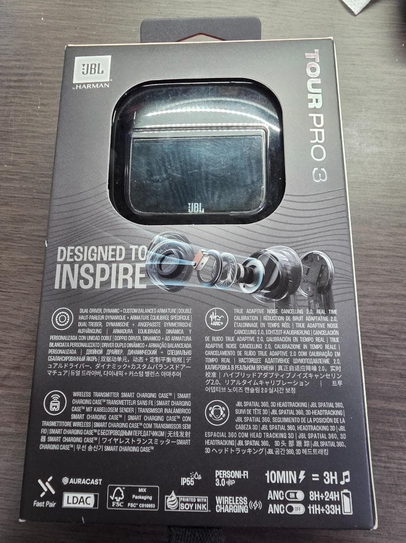 イヤホン JBL tour pro 3