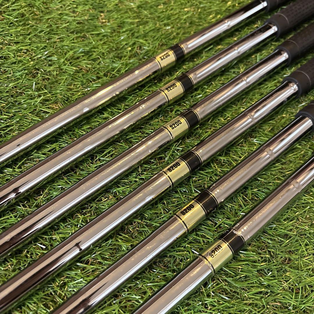 ‼️ピン i200 アイアン 6本セット DG S200 黒ドット‼️