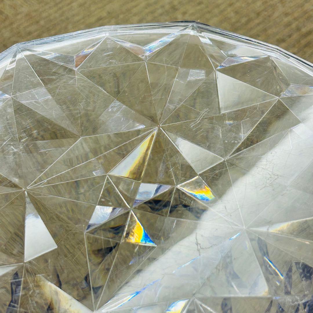 【良好】Kartell カルテル STONE ストーン スツール クリスタル①